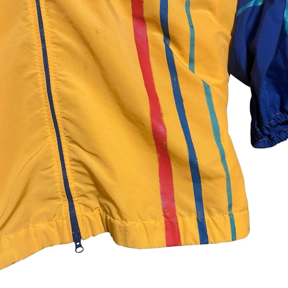 Ann Original Seattle Men's Jacket Hooded 80s Hand Painted Abstract OSA Oversized - Picture 5 of 14